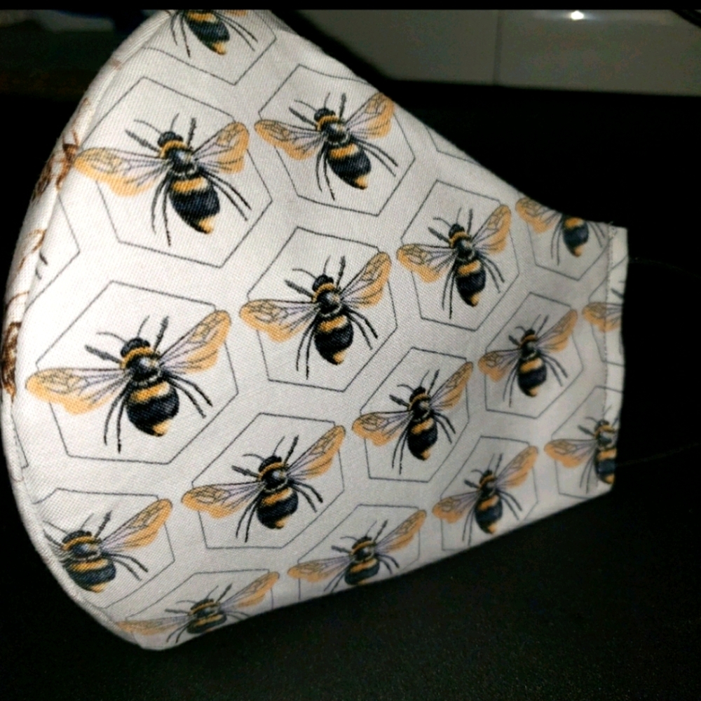Honey Bee Face Mask